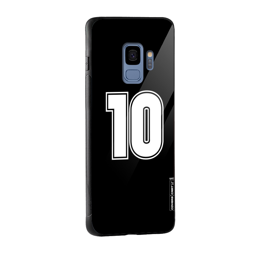 Number 10 Glass Back Case for Galaxy S9