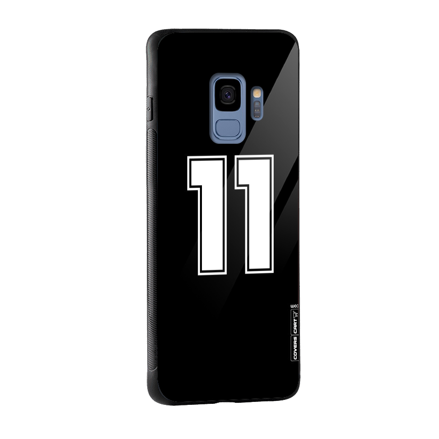 Number 11 Glass Back Case for Galaxy S9
