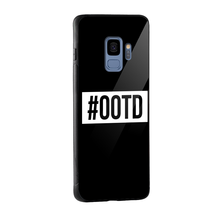 OOTD Glass Back Case for Galaxy S9