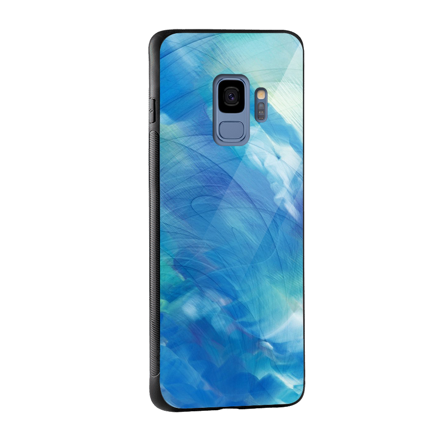 Ocean Mist Glass Back Case for Galaxy S9