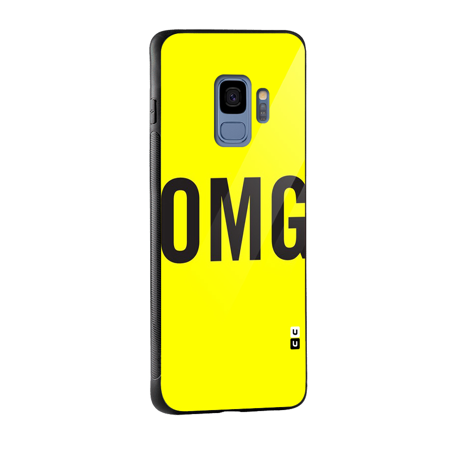 Oh My God Glass Back Case for Galaxy S9