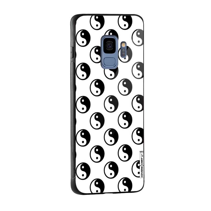 Peace Balls Glass Back Case for Galaxy S9