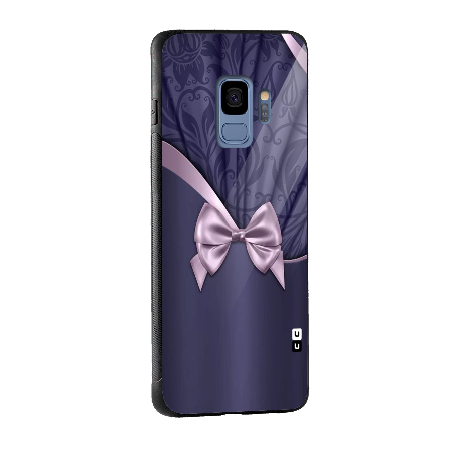 Pink Ribbon Glass Back Case for Galaxy S9