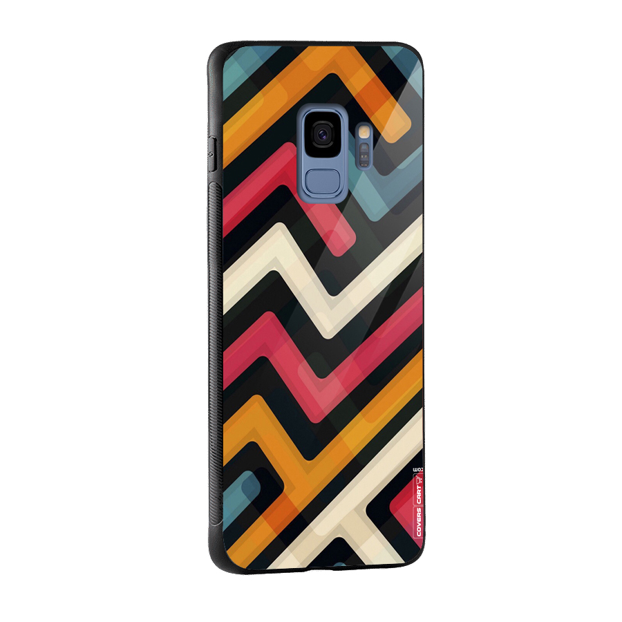 Pipelines Glass Back Case for Galaxy S9