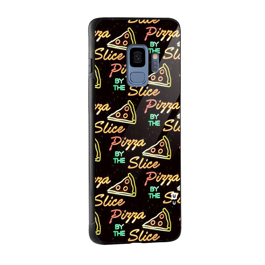 Pizza By Slice Glass Back Case for Galaxy S9