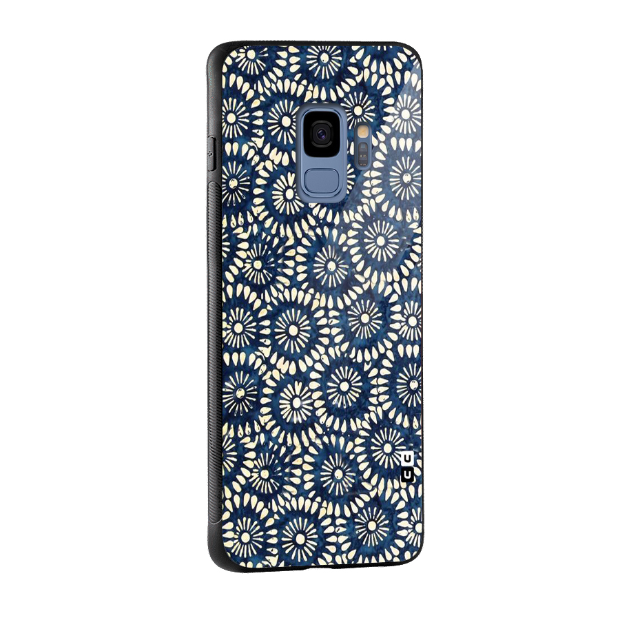 Pretty Circles Glass Back Case for Galaxy S9