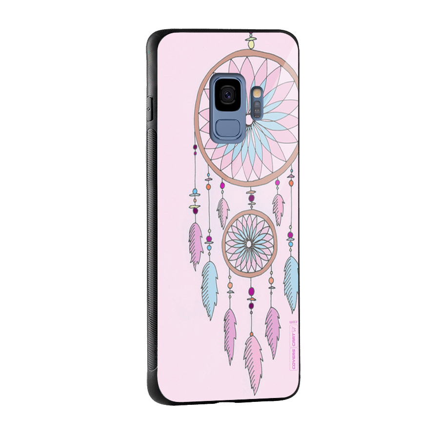 Pretty Dream Catcher Glass Back Case for Galaxy S9