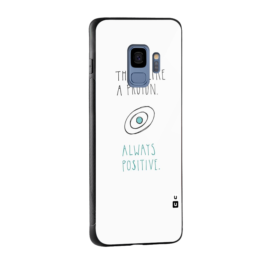 Proton Positive Glass Back Case for Galaxy S9