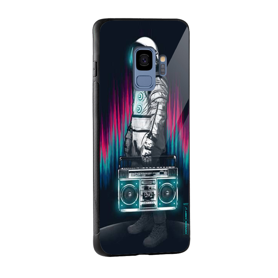 Radio Man Glass Back Case for Galaxy S9