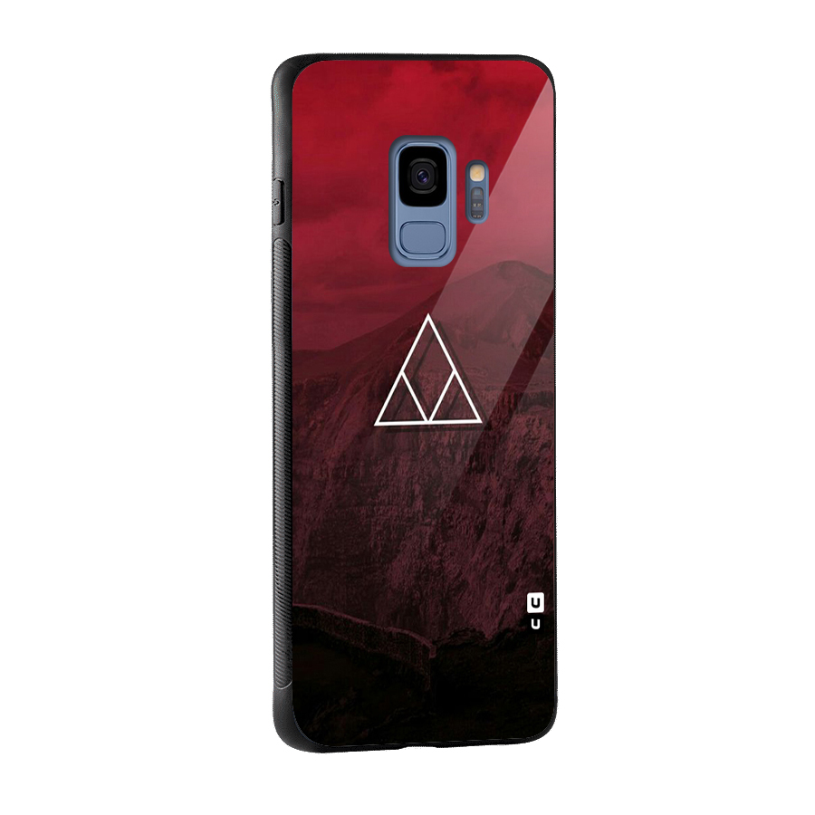 Red Hills Glass Back Case for Galaxy S9