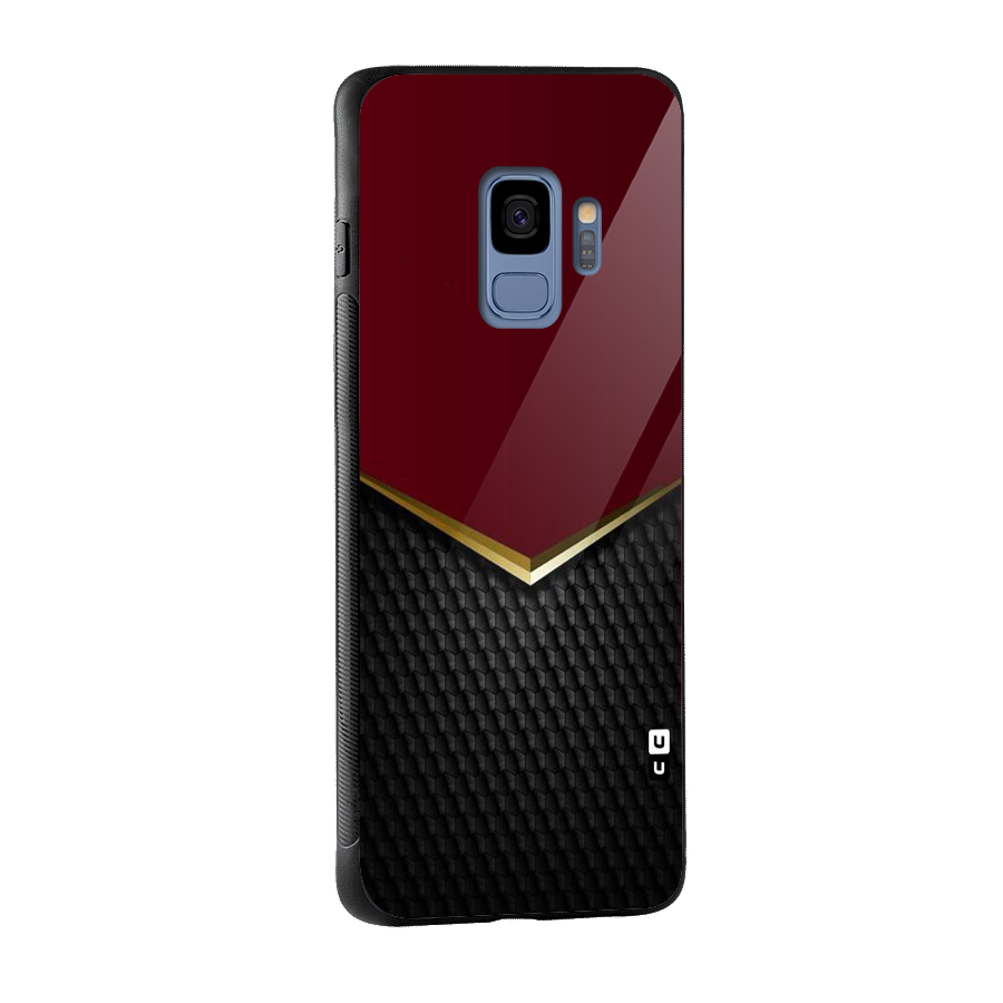 Rich Design Glass Back Case for Galaxy S9