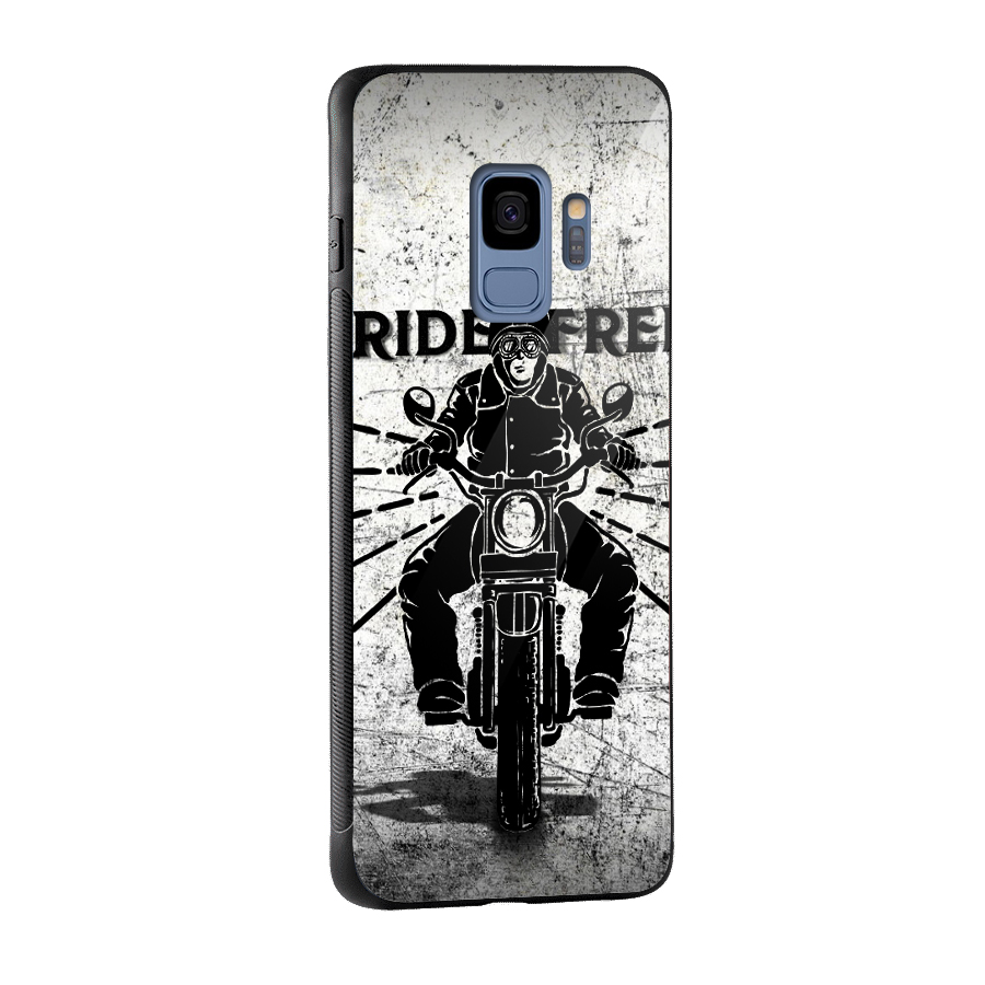 Ride Free Glass Back Case for Galaxy S9