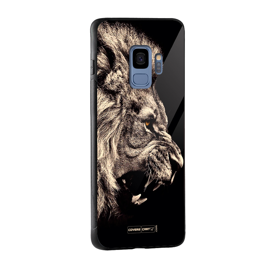 Roaring Lion Glass Back Case for Galaxy S9