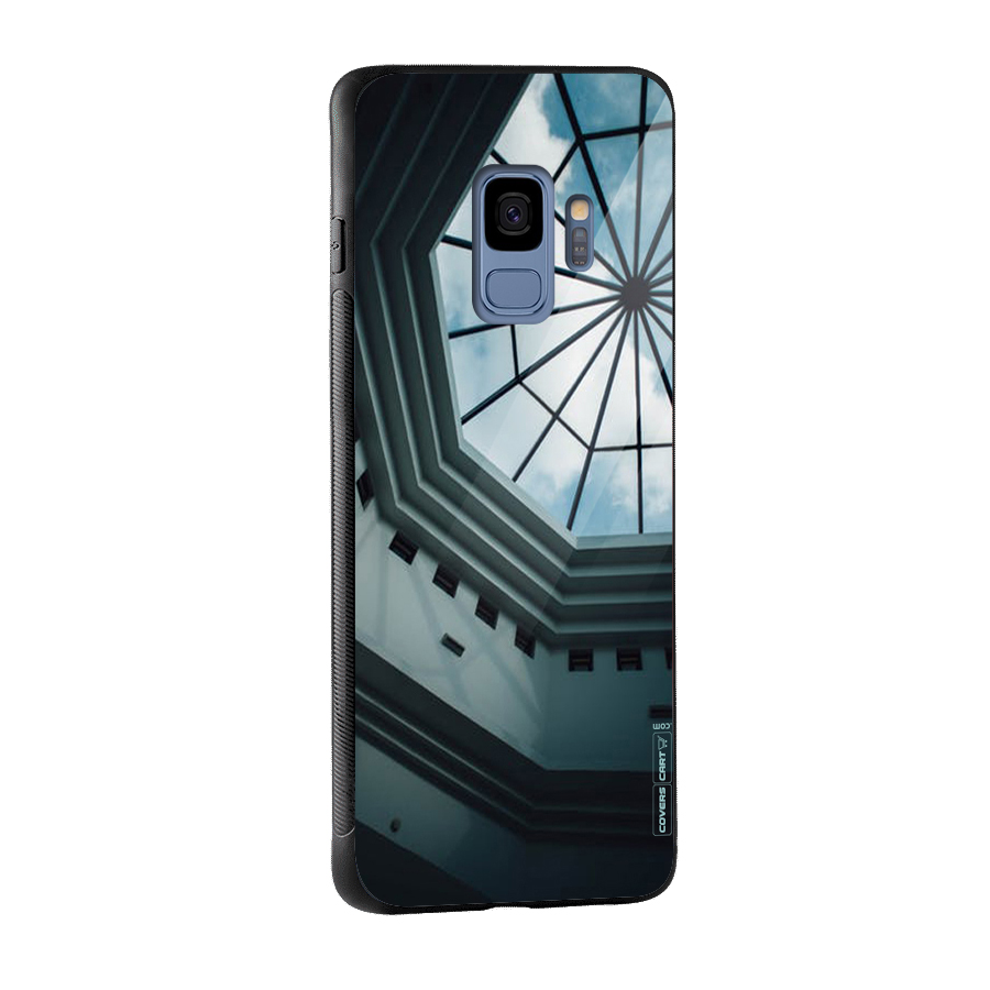 Rooftop Perspective Glass Back Case for Galaxy S9