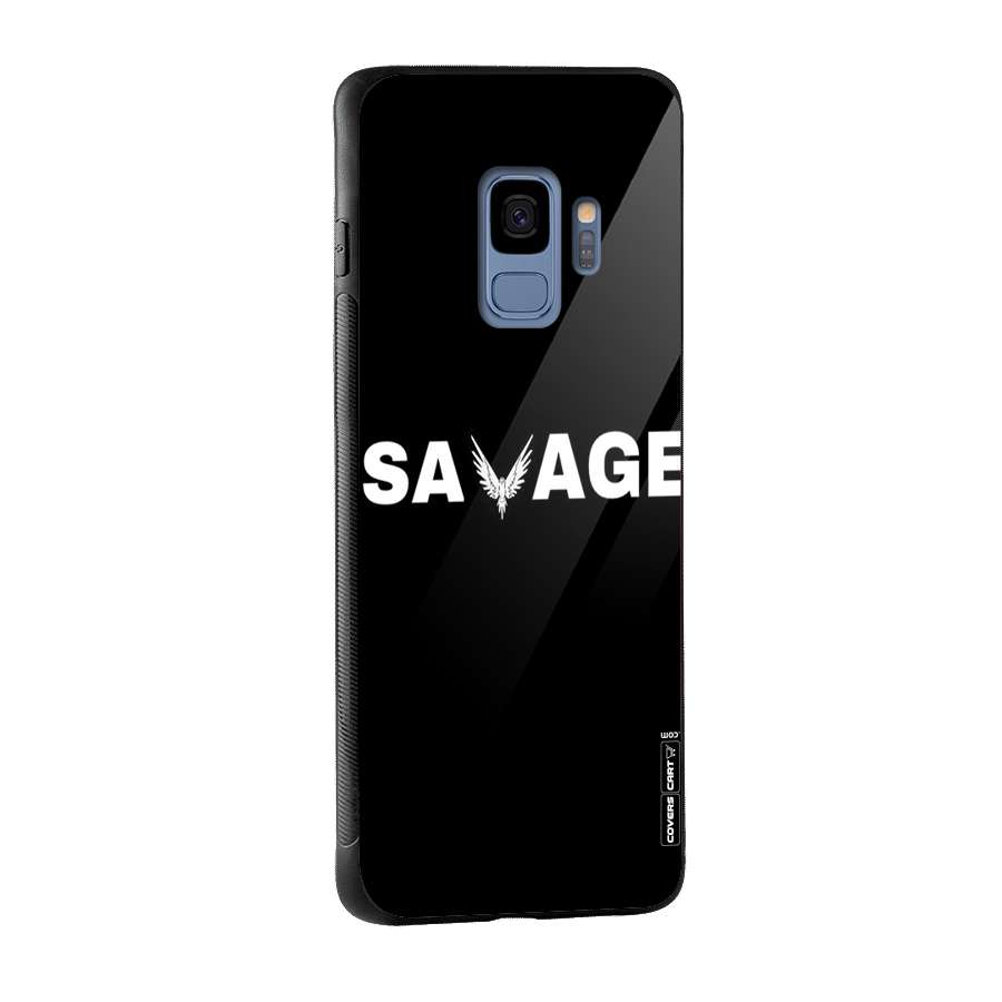 Savage Glass Back Case for Galaxy S9