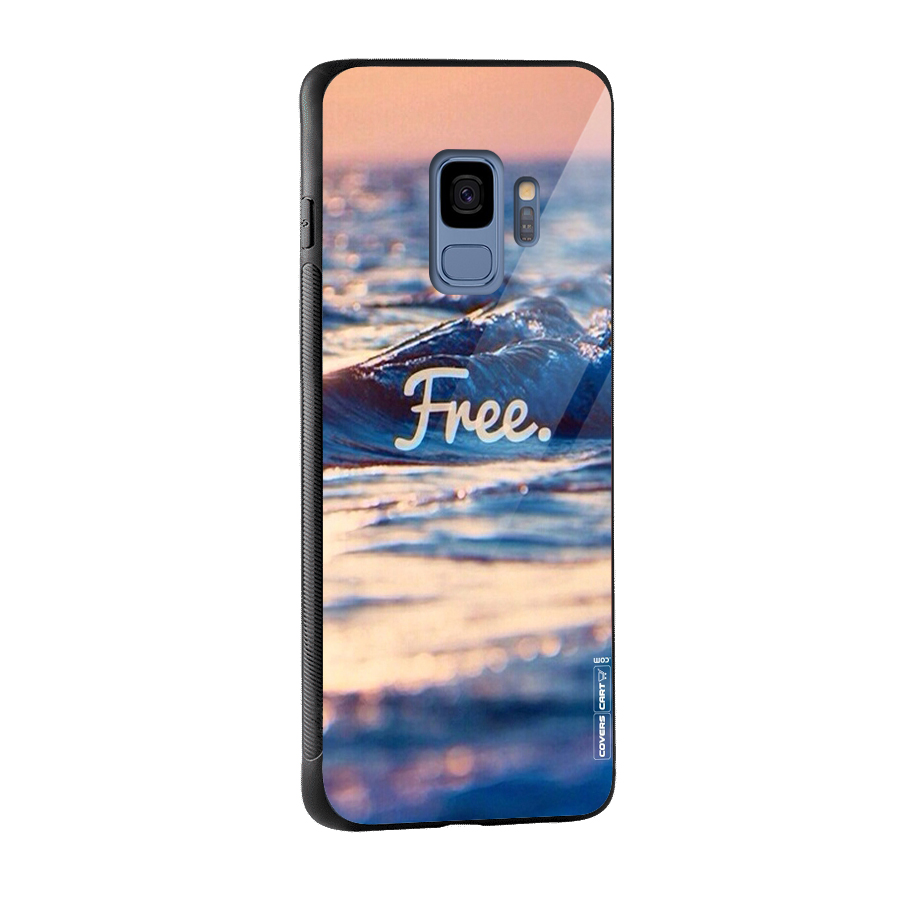 Set Yourself Free Glass Back Case for Galaxy S9