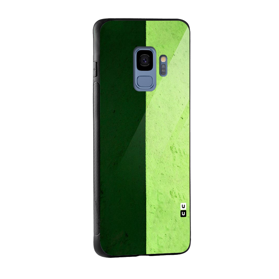 Shades Half Glass Back Case for Galaxy S9