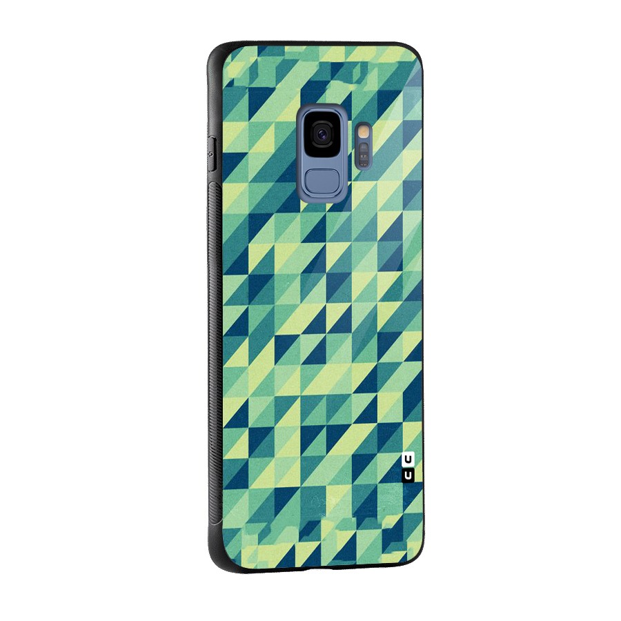 Shady Green Glass Back Case for Galaxy S9