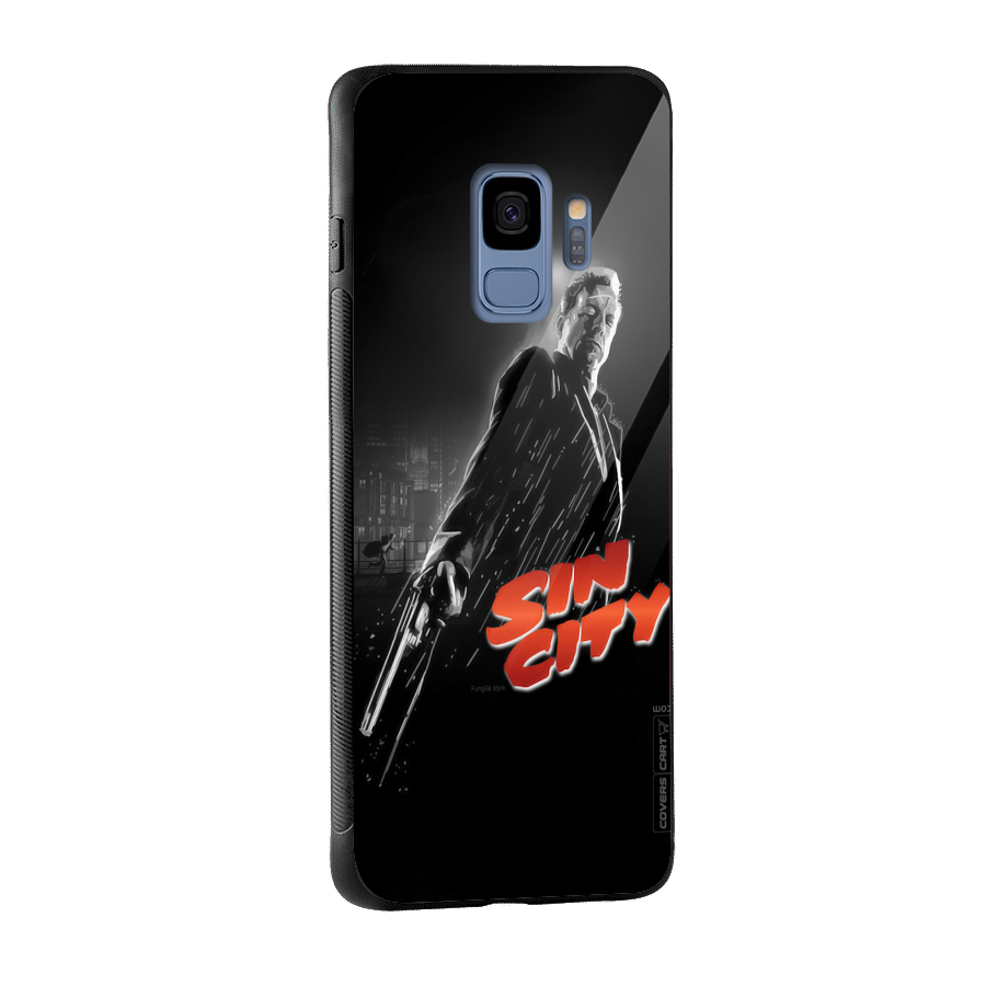 Sin City Glass Back Case for Galaxy S9