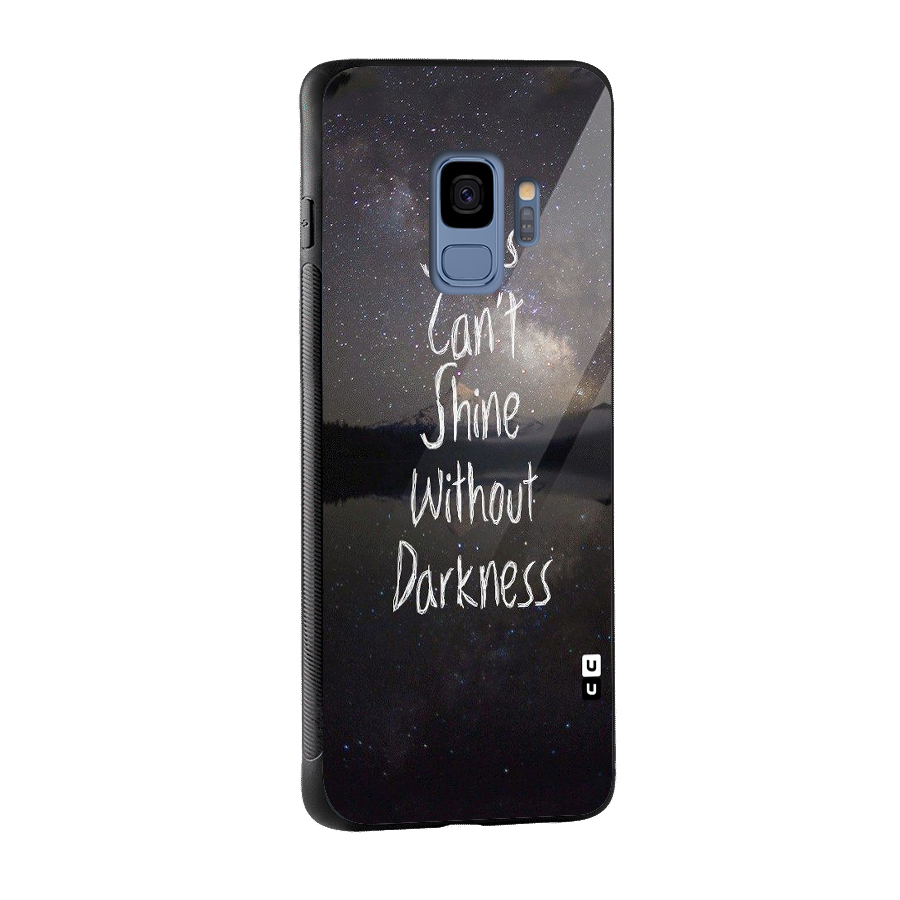 Stars Shine Glass Back Case for Galaxy S9