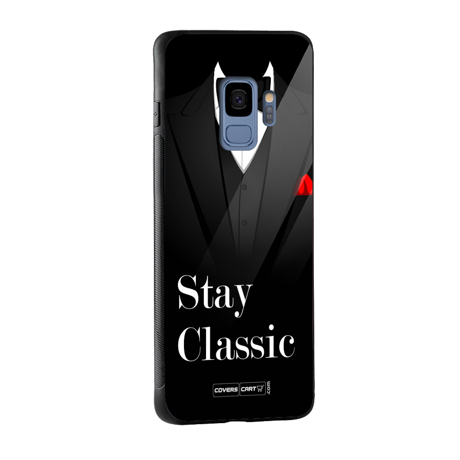 Stay Classic Glass Back Case for Galaxy S9