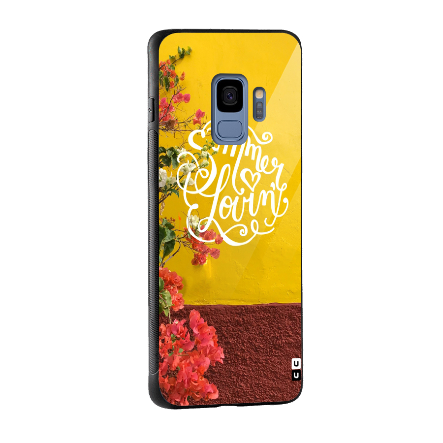 Summer Lovin Glass Back Case for Galaxy S9