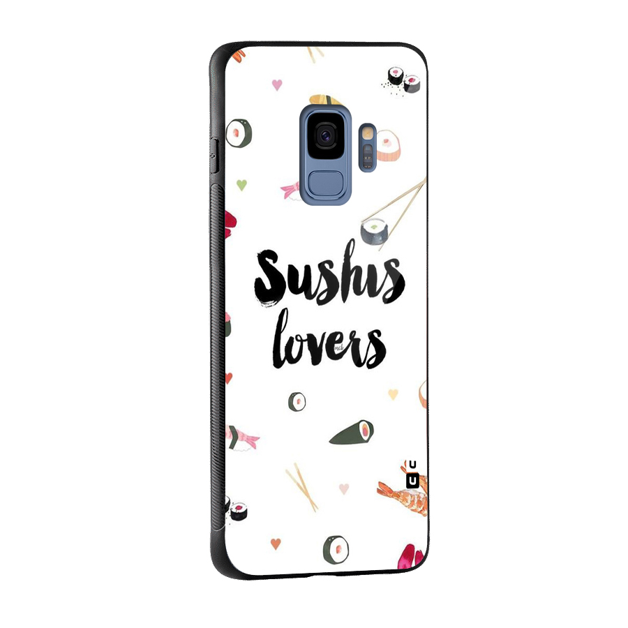 Sushi Lovers Glass Back Case for Galaxy S9