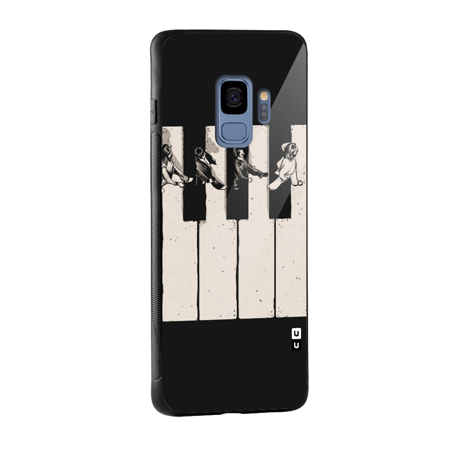 Talk A Walk Glass Back Case for Galaxy S9