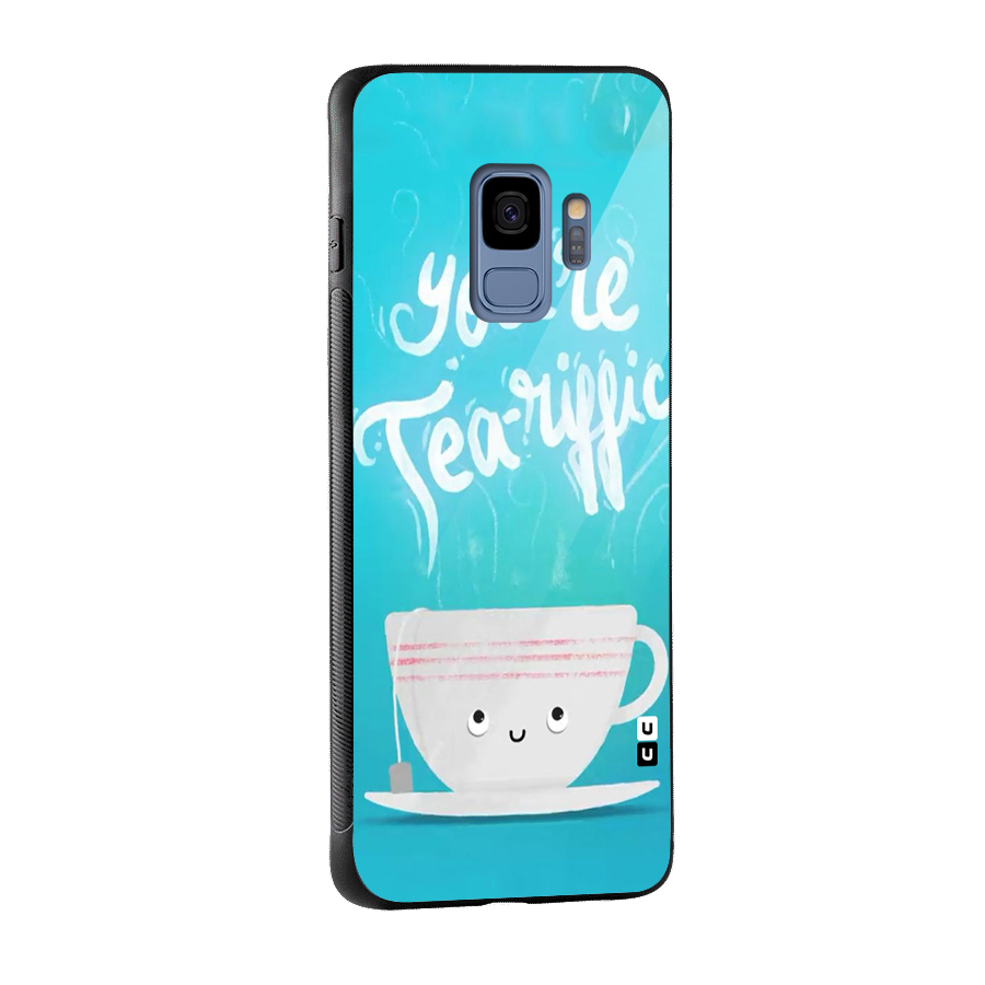 Tea-rific Glass Back Case for Galaxy S9
