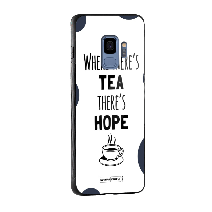 Tea Hope Glass Back Case for Galaxy S9