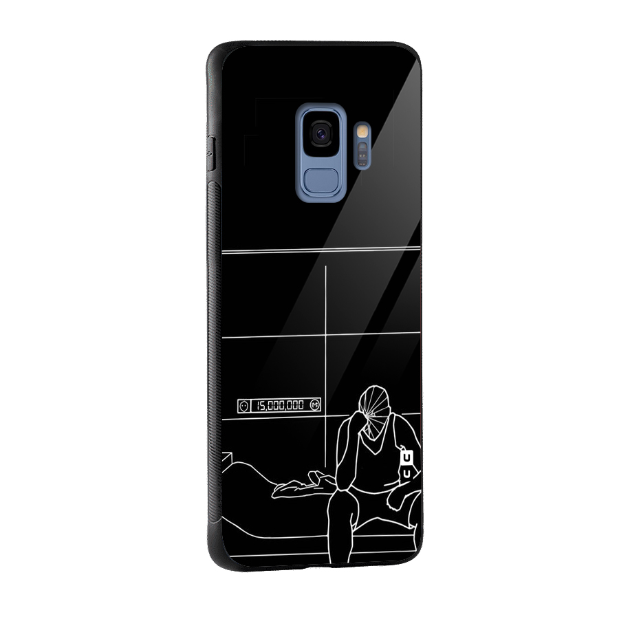 Teen Merits Glass Back Case for Galaxy S9