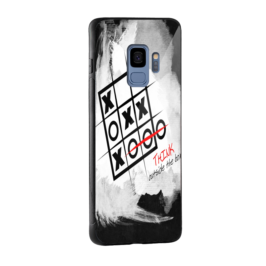 Think Box Glass Back Case for Galaxy S9