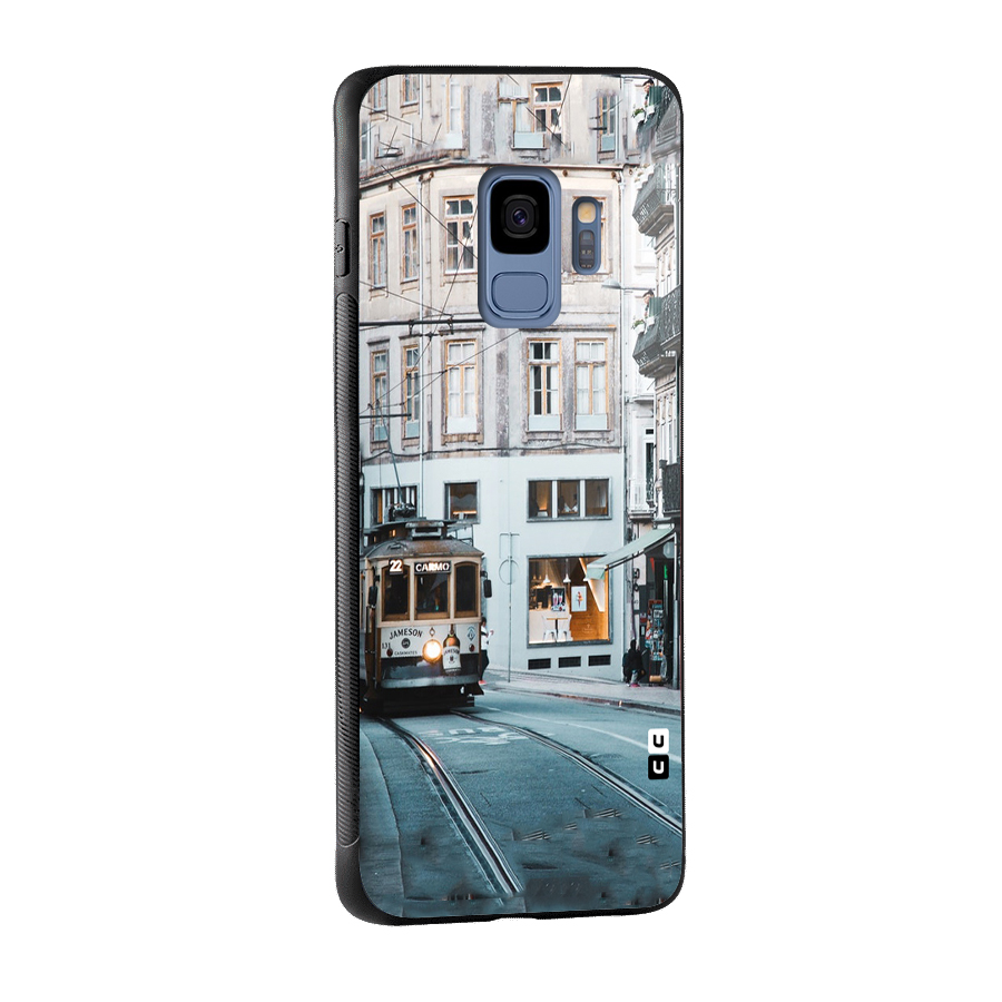 Tramp Train Glass Back Case for Galaxy S9
