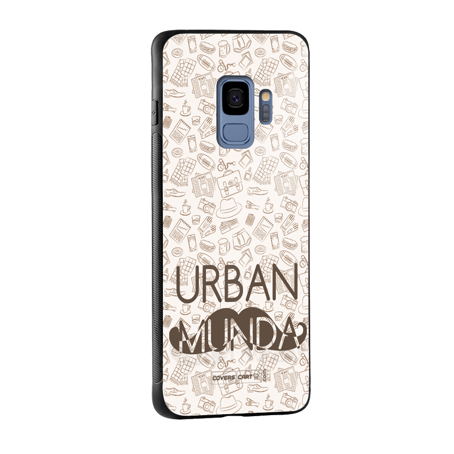 Urban Munda Glass Back Case for Galaxy S9
