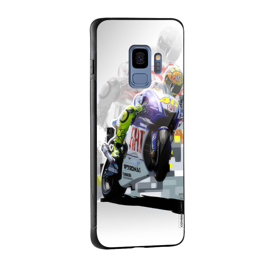 Valentino Rossi Glass Back Case for Galaxy S9