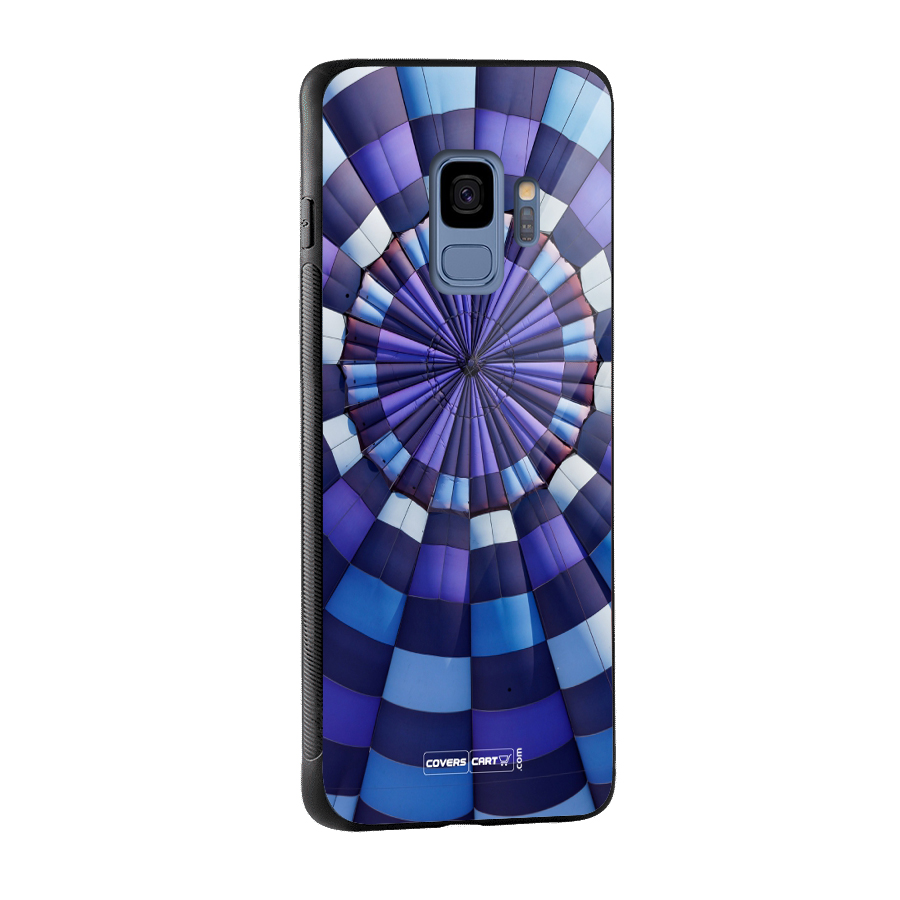 Violet Wonder Glass Back Case for Galaxy S9