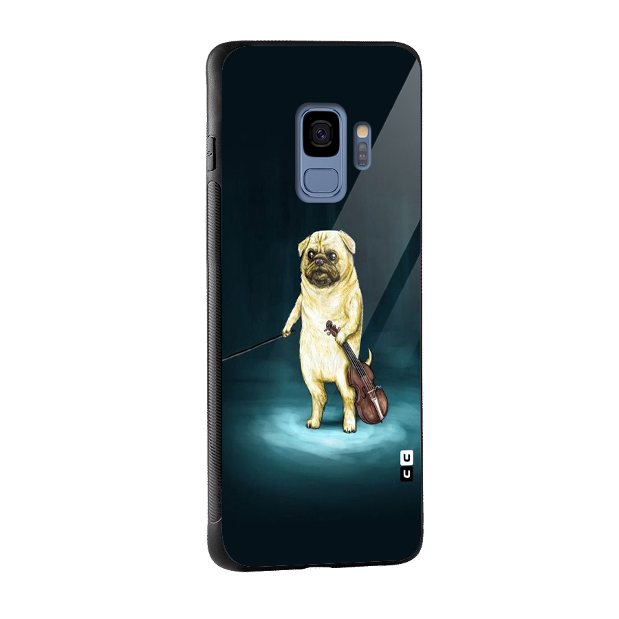 Violin Master Glass Back Case for Galaxy S9