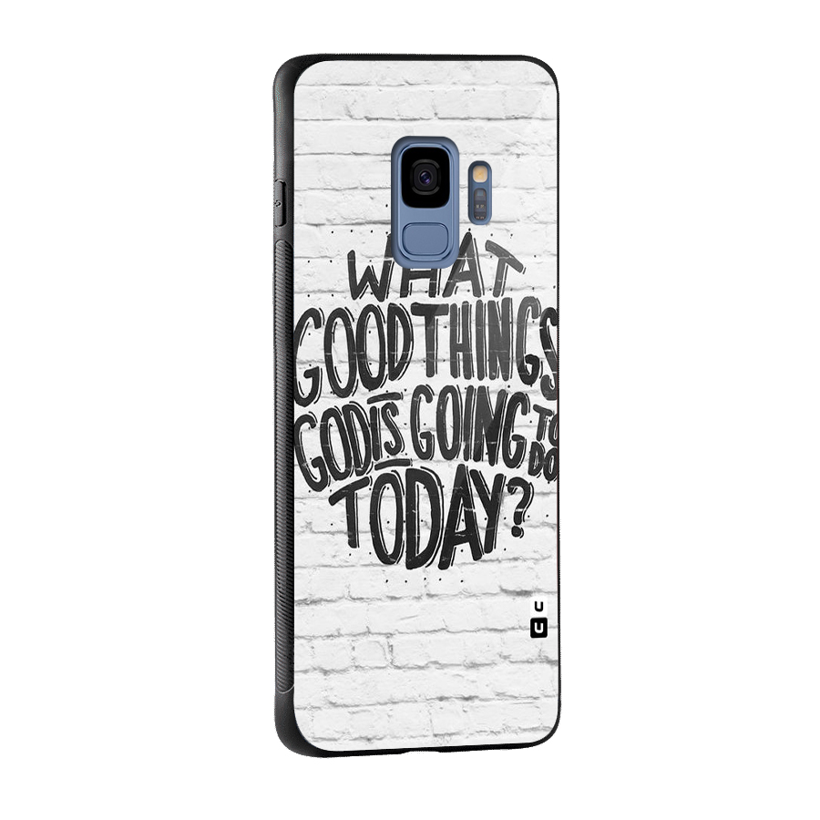 Wall Good Glass Back Case for Galaxy S9