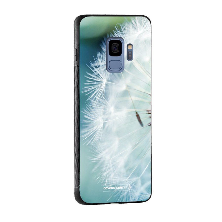 Wish Floral Glass Back Case for Galaxy S9