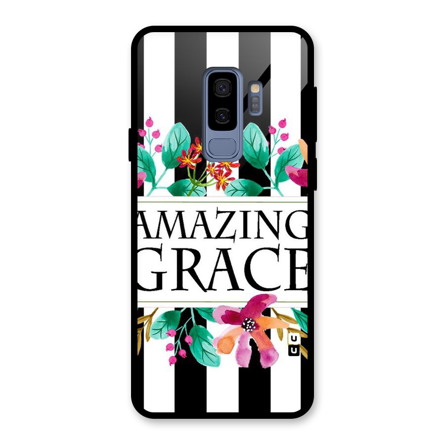 Amazing Grace Glass Back Case for Galaxy S9 Plus