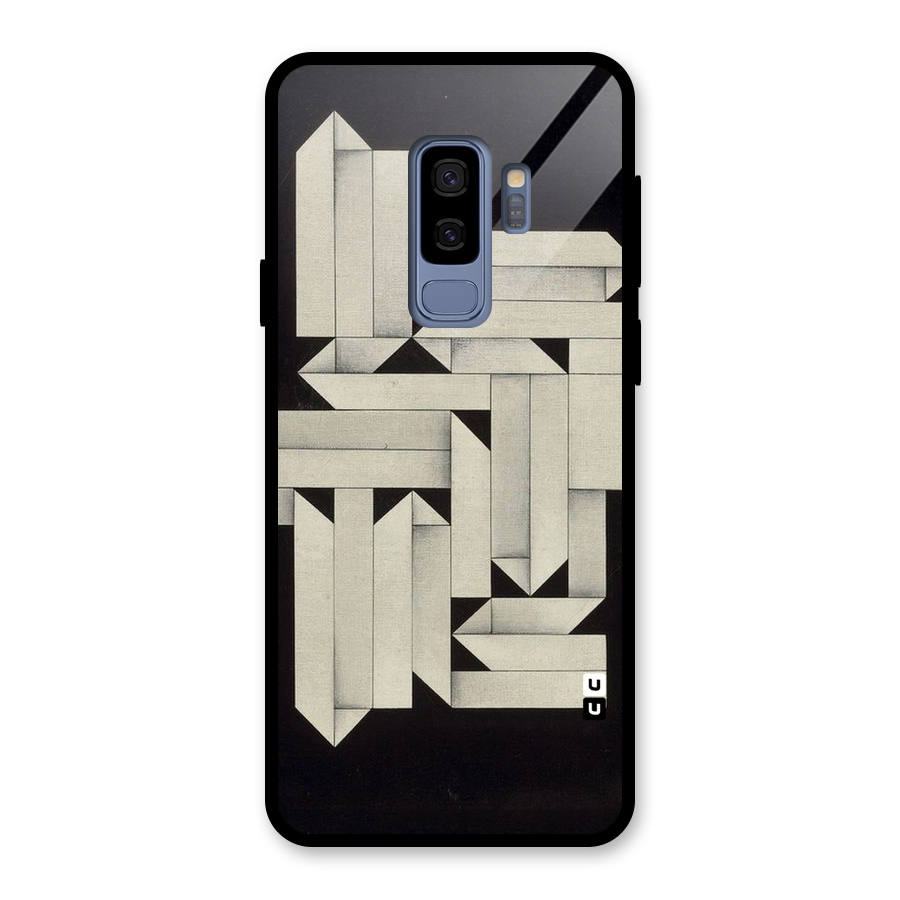 Ancient Rugged Glass Back Case for Galaxy S9 Plus