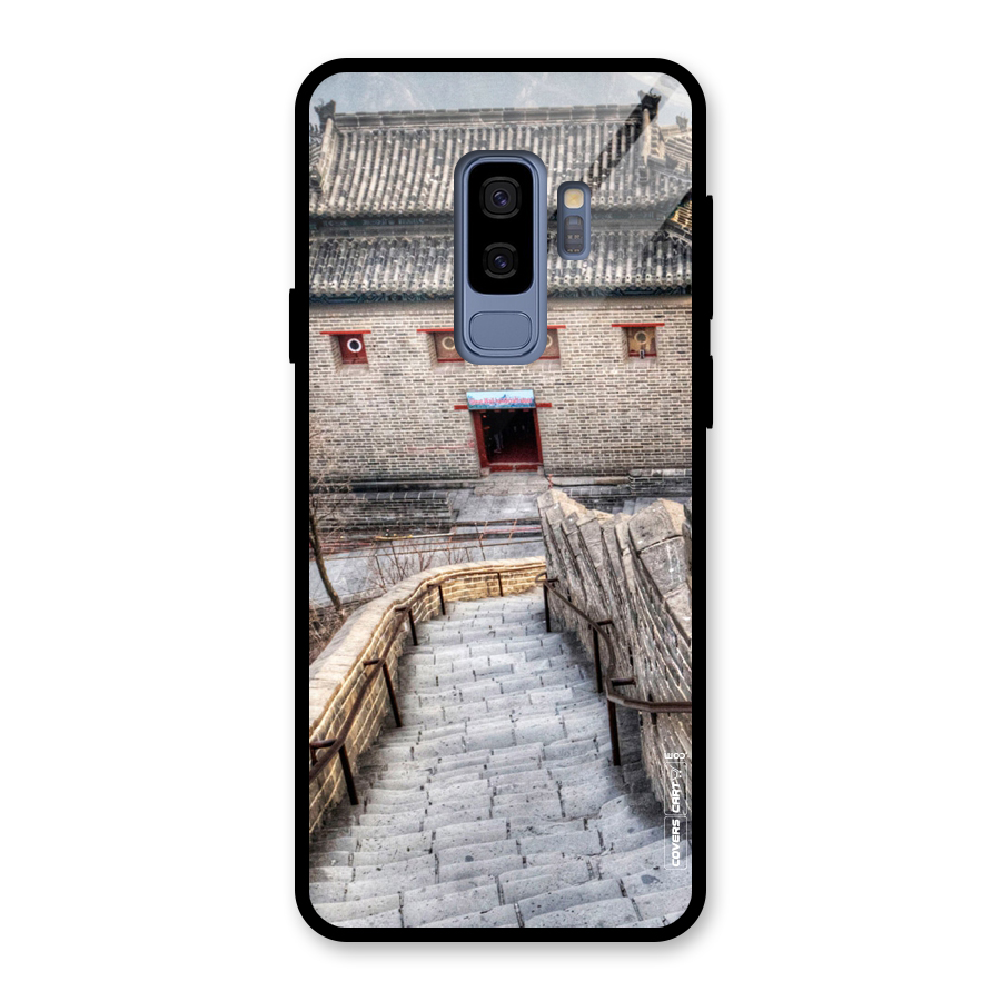 Ancient Strairs Glass Back Case for Galaxy S9 Plus