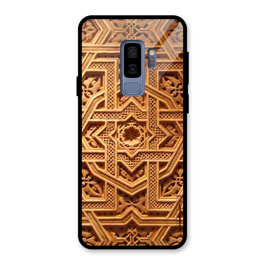Archaic Wall Glass Back Case for Galaxy S9 Plus