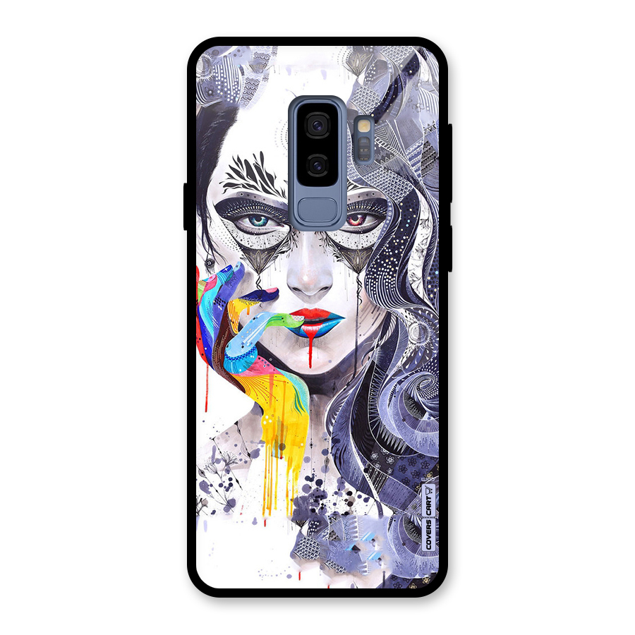 Astonishing Artwork Glass Back Case for Galaxy S9 Plus