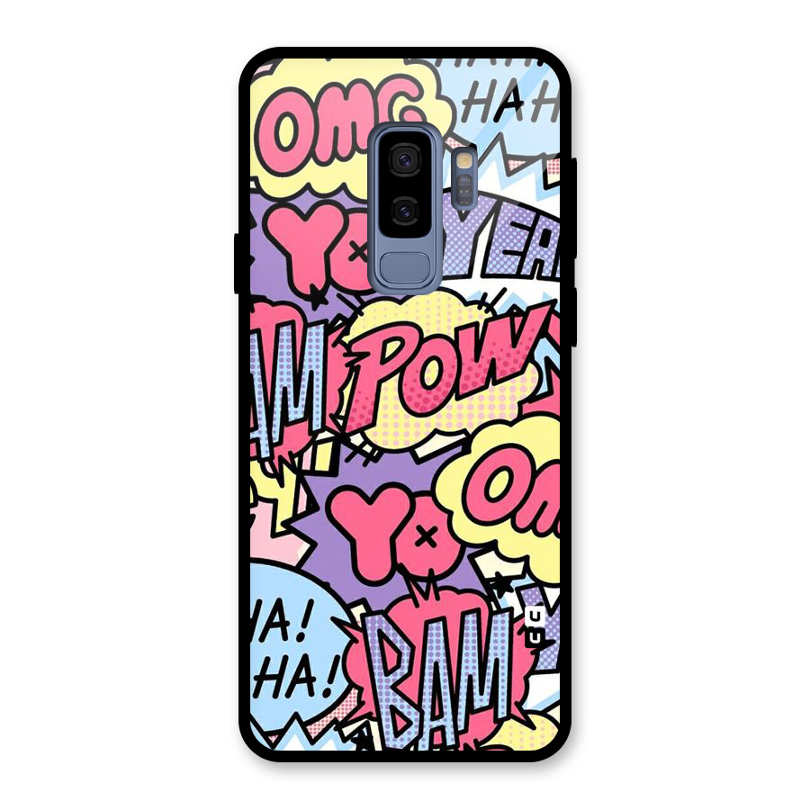 Bam Omg Glass Back Case for Galaxy S9 Plus