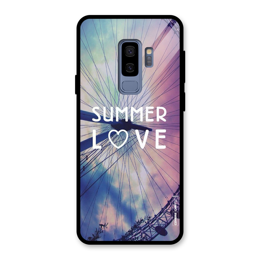 Beach Dreams Glass Back Case for Galaxy S9 Plus