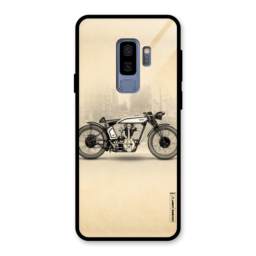 Bike Ride Glass Back Case for Galaxy S9 Plus