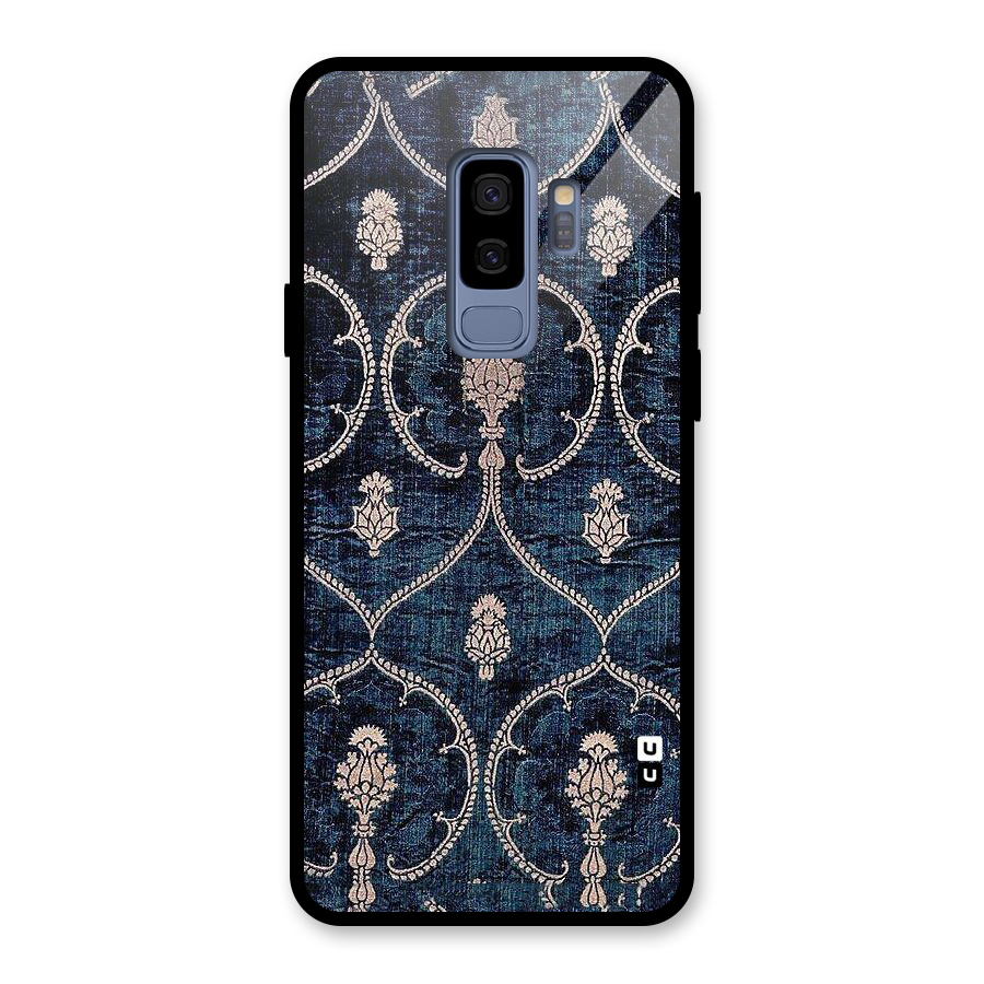 Blue Shade Rug Glass Back Case for Galaxy S9 Plus