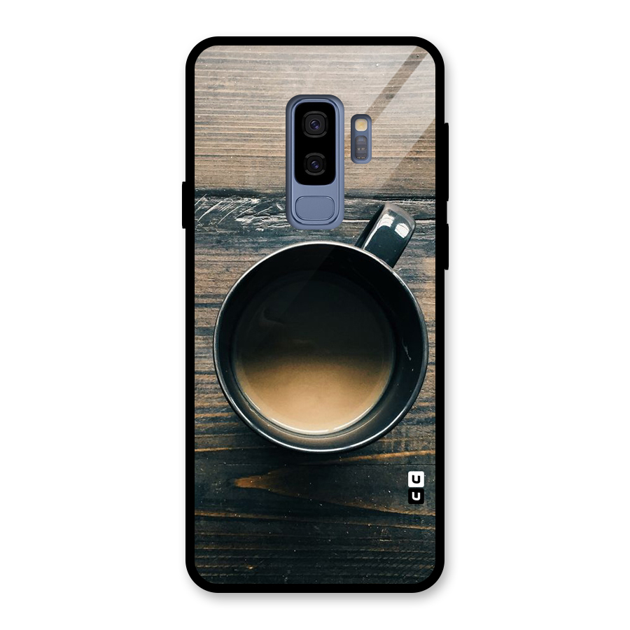 Chai On Wood Glass Back Case for Galaxy S9 Plus