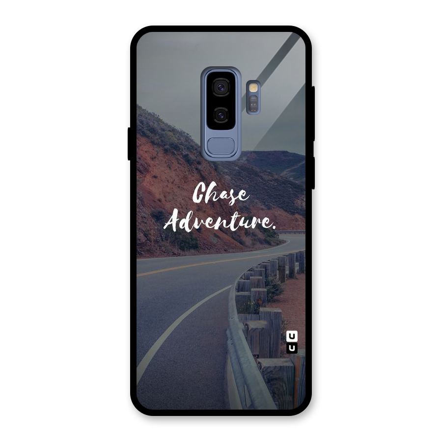 Chase Adventure Glass Back Case for Galaxy S9 Plus